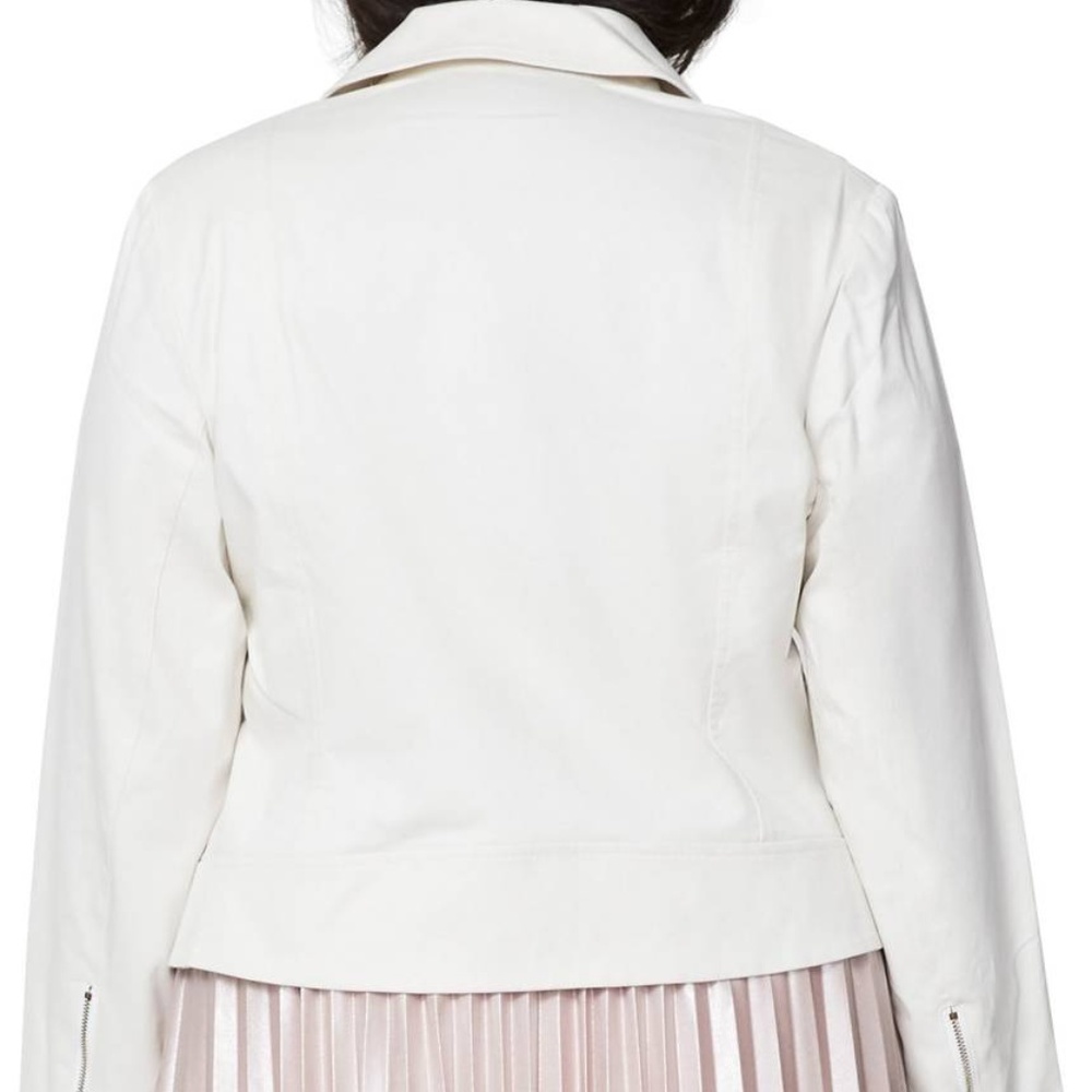 RACHEL RACHEL ROY Stretch Cotton Moto Jacket - Picture 3 of 5
